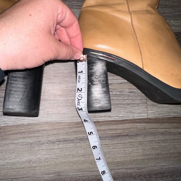 Tommy Hilfiger Tan Knee-High Boots - Picture 9 of 9